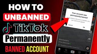 How to Recover permanently Banned Tik Tok Account | Your account was permanently banned in tiktok