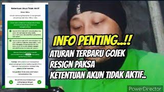 Akun Mitra Non-aktif secara otomatis oleh sistem ( Aturan terbaru gojek )