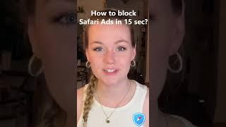 Ad blocker for Safari browser.