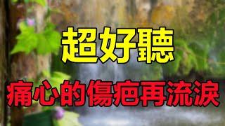 聽哭了！一首《痛心的傷疤再流淚》旋律憂傷歌詞入心，聽一遍哭一遍，催人淚下！給生活加點糖