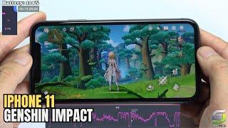 iPhone 11 test game Genshin Impact Highest 60 FPS New Update