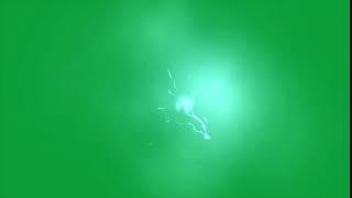 Green Screen Plasma sparks