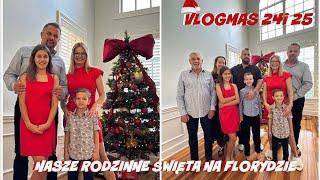 NASZE RODZINNE ŚWIĘTA NA FLORYDZIE! OSTATNI VLOGMAS 24 I 25