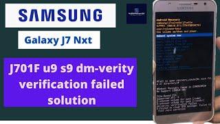 J701F dm-verity verification failed solution || how to solve dm-verity verification