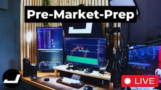 (Live) Pre-Market-Prep - Markets Aren't Holding! What's Next? | SPY/QQQ/TSLA | Tuesday