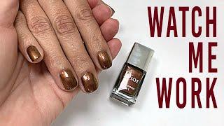 Manicure feat. Dior 'Wild Wings' (Birds of Feather, Fall 2021 Collection) Watch Me Work