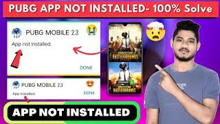 How to Fix PUBG MOBILE App Not Installed Problem 2022 | Solved PUBG App Not Installed