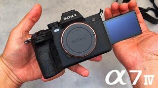 SONY A7IV Unboxing & Detailed Overview