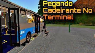 《PBSU》《PROTON BUS SIMULATOR》《MAPA PONAEX CITY》《L》《Caio Apache Vip IV》Pegando Cadeirante No Terminal