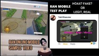VIDEO! Ran Online Mobile Di umano?