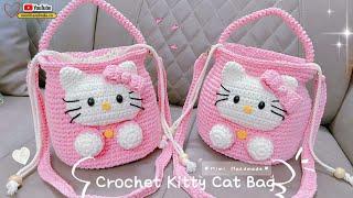 Mimi Handmade Presents KITTY CAT Crochet Bag Made With AI Technology