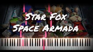 Star Fox - Space Armada | VIDEO GAME PIANO COVER | PIANO TUTORIAL