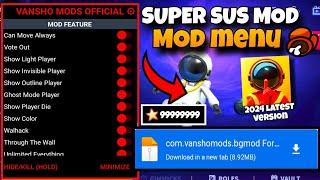 Super Sus Mod Apk Menu 2024 Show Player Info ,Always Imposter,Unlock All - Super Sus mod apk 2024