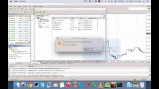How to install indicators in Metatrader 4 (MT4) on Mac (Apple) computers