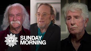 David Crosby, Stephen Stills and Graham Nash speak