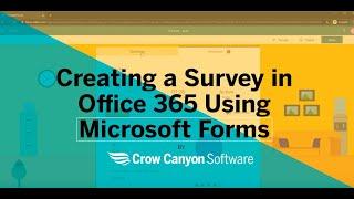 Creating a Survey in Office 365 Using Microsoft Forms