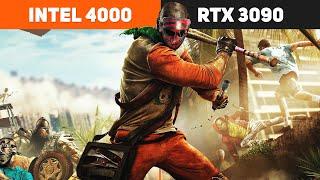 Intel HD 4000 vs RTX 3090