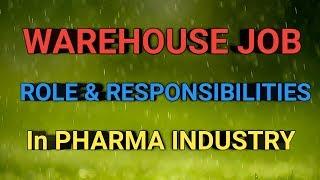 How to know about STORES  | ware house | Job ROLE in Pharma Industry || Pharma Guide ||