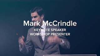 Mark McCrindle | professional presenter showreel