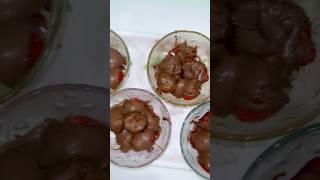 Yummy dessert choclate strawberry #easycooking #food #shorts#youtube shorts