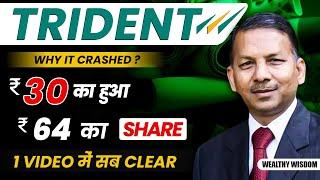 Why Trident share is falling? Trident share news, Trident share analysis, Trident Share latest news