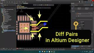 7 How to Create Differential Pairs in Altium DesignerA7 Dif pairs