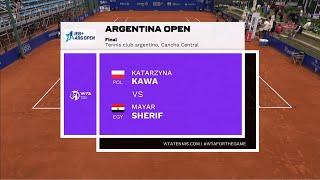 Katarzyna Kawa pol vs Mayar Sherif EGY  - Extended HighLights