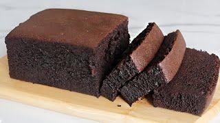 Moist Chocolate Cake [Butter Cake] How To Make Chocolate Butter Cake / Fluffy Chocolate Moist Cake