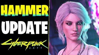 HAMMER Cyberpunk 2077 UPDATE - NEUER PATCH, Update 1.7 & DLC News