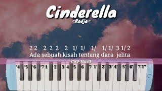 Cinderella - Radja not pianika / melodica cover