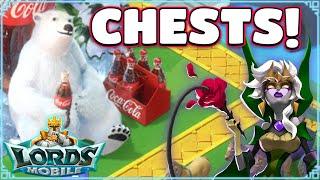 Opening Chests Then Under Attack! // Lords Mobile