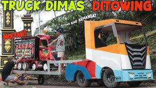 TRUCK DIMAS MOGOK! NIAT KONVOY MALAH JADI TOWING