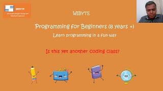 Introduction to WiByte programming course