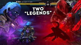 Best Team *Opponent Surrendered* Using LYNX and ITU Legendary Set Together || Shadow Fight 4 Arena