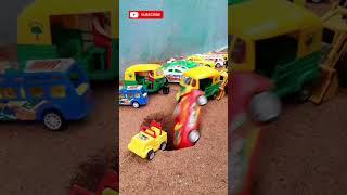 jcp satisfying crash videos | jcb toy | jcb videos | autorickshaw  #jcbtoys #jcb @kumatoys2911