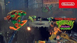 Teenage Mutant Ninja Turtles: Mutants Unleashed – Gameplay Trailer – Nintendo Switch