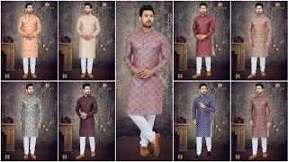 Latest Trendy Men's printed kurta pajama design ideas 2023|Gents kurta pajama designs|Fashion tips