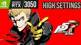 Persona 5 Royal PC | RTX 3050 (High Settings) | MSI GF63 Thin Laptop