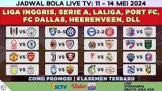 Jadwal Bola Malam Ini Live TV 2024 - EPL Liga Inggris SCTV, Laliga, Manchester United vs Arsenal