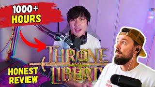 HE Spent 1000+ hours in Throne and Libery ! My HONEST review on HONEST review!