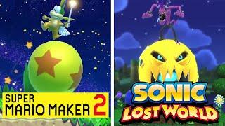 Super Mario Maker 2: Deadly Six Boss Rush Comparison