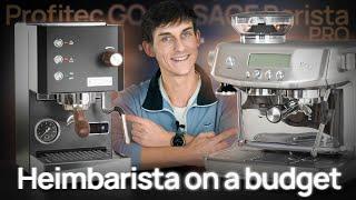 Profitec Go VS Sage Barista Pro: Womit solltest du unter 1.000€ starten?