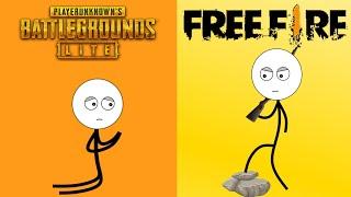 PUBG Lite Gamer Vs Free Fire Gamer