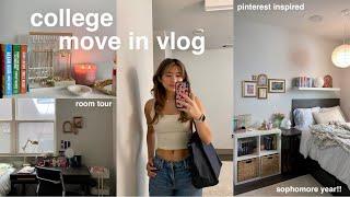 college move in day   + apartment room tour | sophomore year edition