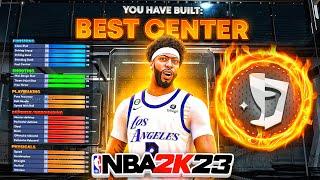 BEST CENTER BUILD IN NBA 2K23! Best ALL-AROUND BIG MAN BUILD! Best Build NBA 2K23!