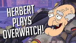 HERBERT The PERVERT Plays OVERWATCH! Soundboard Pranks in Competitive!