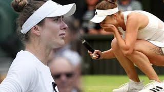 Elina Svitolina wins at Wimbledon on ‘very difficult day’ for Ukraine.