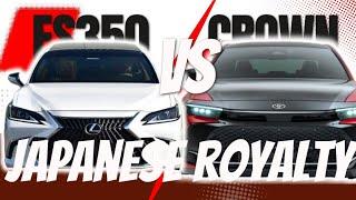 Japanese Royalty: Toyota Crown vs. Lexus ES350 - Deciding the King of Comfort and Style!