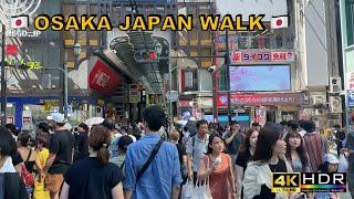 [4K] Osaka Walk /Namba/Shinsaibashi/Japan/Walking