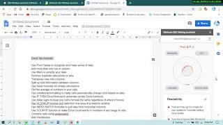 How to add semrush seo writing assistant on Google Docs